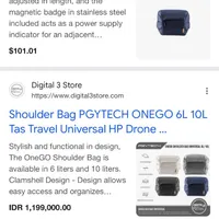 کیف دوربین. shoulder bag onego 6l