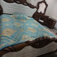 تخت خواب دو نفره|تخت و سرویس خواب|اهواز, فولادشهر|دیوار