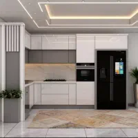 کابینت وکمد دیواری ساخت و نصب قرنیز تی وی روم|خدمات پیشه و مهارت|اهواز, کیانپارس |دیوار