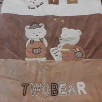 ست کامل رخت خواب مخمل نوزاد