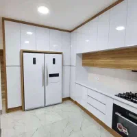 کابینت آشپز خانه MDF هایگلاس پیش ساخته ارینب|مصالح و تجهیزات ساختمان|سنندج, |دیوار