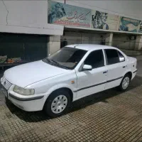 سمند ef7 مدل ۸۹ دوگانه فابریک سفید