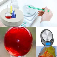 سنگهای قیمتی مفکات و جیوه نقره ای و قرمز