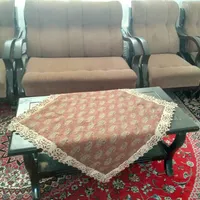 مبل ۸ نفره قهوه ای|مبلمان خانگی و میز عسلی|شاهین‌شهر, شهرک گلدیس|دیوار