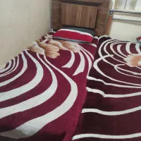 تخت دونفره وتخت نوجوان یکنفره بسیارتمیز