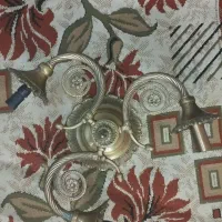 لوستر برنز 3شاخه|لوستر و چراغ آویز|تهران, شمیران‌نو|دیوار