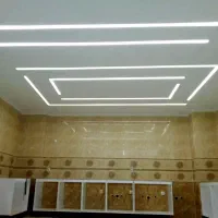 سیم کش.سیمکشی هالوژن.نورمخفی.لاین نوری‌.برقکار|خدمات پیشه و مهارت|اردبیل, |دیوار