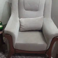 مبل هفت نفره با چوب نرداد