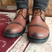 کفش نیم پوت چرم مردانه|کیف، کفش، کمربند|خرمشهر, |دیوار