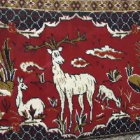 پشتی دستباف نوستالژی