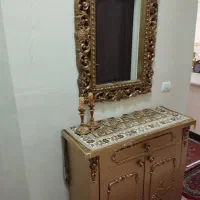 آینه کنسول و جاکفشی و ساعت|بوفه، ویترین، کنسول|پردیس, فاز ۸|دیوار