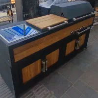 بآربیکیو آلیا استیل|اجاق گاز و لوازم برقی پخت‌وپز|تهران, مطهری|دیوار
