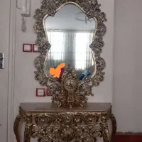 اینه کنسل وساعت بدونه کوچکترین عیب وایراد