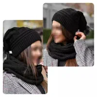 کلاه شال گردن بافت