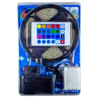 ریسه LED RGB پنج متری با ریموت (گیمینگ)
