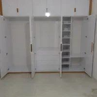 کمد دیواری آماده وسفارشی|جاکفشی، کمد، دراور|قزوین, |دیوار