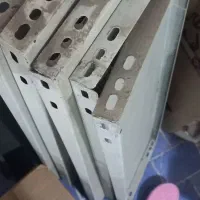 ۶ عدد قفسه فلزی با لوازم