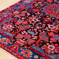 فرش پرده ای نو اکبند نهاوند زمینه مشکی|فرش|تهران, سلسبیل شمالی|دیوار