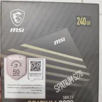 فروش دو عدد SSD  آکبند پلمپ MSI گارانتی اصلی