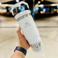 تامبلر نی دار اورجینال استنلی مدل FLIP STRAW