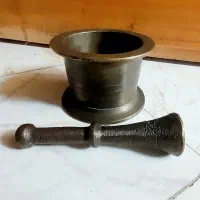 هاونگ برنجی قدیمی بزرگ سنگین
