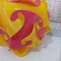 لوستر چراغ خواب نور خورشیدی|لوستر و چراغ آویز|همدان, |دیوار