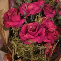 گل مصنوعی رز خارجی