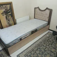 تختخواب یکنفره باکفی وتشک