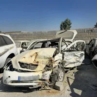 تیبا 2 تصادفی مدل 1400|خودرو سواری و وانت|صدرا-فارس, فاز ۱|دیوار