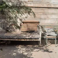 تخت فنری سالم فلزی