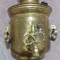 سماور ذغالی تمام برنج