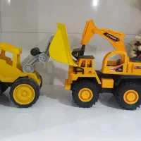 هلیکوپتر کامیون لودر بیل|اسباببازی بچه|آبپخش, |دیوار