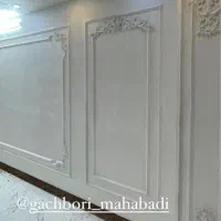 گچبری پیش ساخته.قاب بندی .پتینه .گچبری مدرن|خدمات پیشه و مهارت|قرچک, زیبا شهر|دیوار