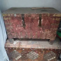 صندوق قدیمی|کلکسیون اشیاء عتیقه|خمینی‌شهر, |دیوار