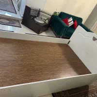 تخت خواب چوبی در ابعاد ۲در ۱۲۰( یک و نیم نفره )|تخت و سرویس خواب|کرج, گلشهر|دیوار
