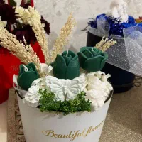 شمع گل|گل مصنوعی|ایذه, |دیوار