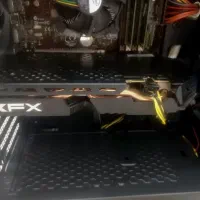 xfx rx580 8GB در حد کم کار