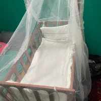 تخت و گهوار ۱۲۰ در۷۰ نانو وثابت|تخت و صندلی بچه|کرج, فاز ۴ مهرشهر|دیوار