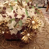 گل کریستالی|گل مصنوعی|بروجرد, |دیوار