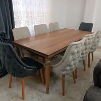 میز نهار خوری هشت نفره