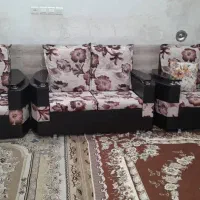 مبل هفت نفره سالمه جنسش،چرم و پارچه هست|مبلمان خانگی و میز عسلی|شیراز, شریف‌آباد|دیوار