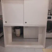 دوعددکابینت درب کشویی طول ۱۱۰ cmو عمق ۳۱ cm