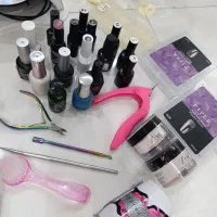 لوازم کامل کاشت ناخن|آرایشی، بهداشتی، درمانی|صباشهر, |دیوار