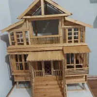 خانه چوبی بسیار زیبا