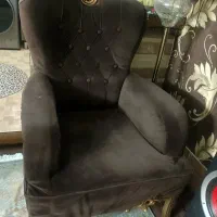 فروش فوری مبل نیم استیل|مبلمان خانگی و میز عسلی|قم, نخودی|دیوار