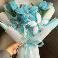 دسته گل مخملی