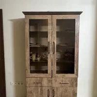 کتابخونه چوبی در حد نو