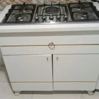 گازرومیزی همراه باکابینت