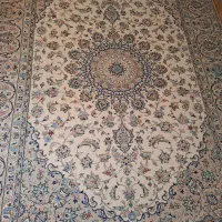 فرش دستباف۹متری نائین در حد بسیار نو و سالم