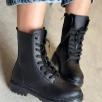 بوت ساده بغل زیپ